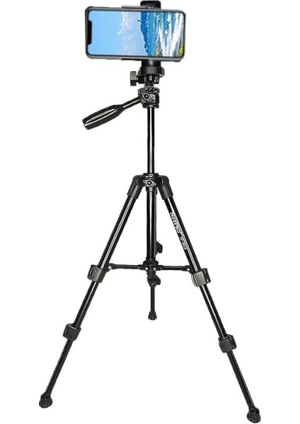 Tripod Cep Telefonu Video Kamera Aksiyon Kamera 105 cm Yükseklik Masaüstü Portatif Taşınabilir NP3170 fiyatları