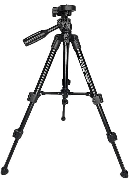 Tripod Cep Telefonu Video Kamera Aksiyon Kamera 105 cm Yükseklik Masaüstü Portatif Taşınabilir NP3170 fırsatları