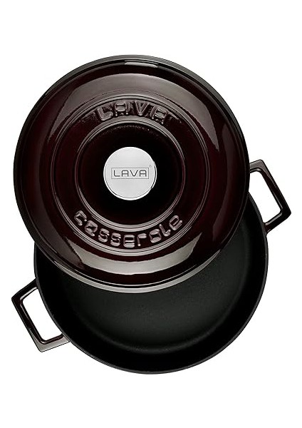 Metal Premium Serisi - Döküm Çok Amaçlı Tencere, Yuvarlak, 28 Cm, Majolik Mor, Kubbe Kapak modelleri