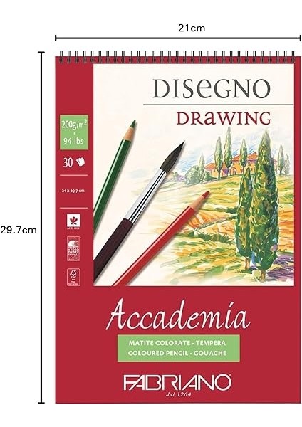 Çizim Bloğu, Pamuk, Beyaz, 21 x 29.7 x 0.5 cm fiyatları