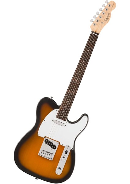 By Fender Debut Collection™ Telecaster® Electric Guitar, Laurel Fingerboard, White Pickguard, 2-Colour Sunburst