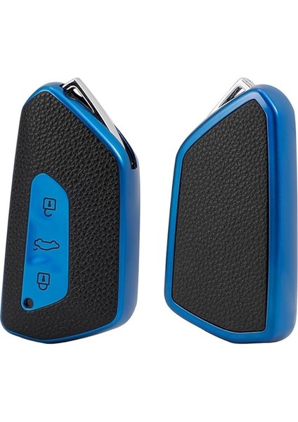 Tpu Araba Anahtarlık Kılıf Kapak Fit Vw Golf 8 Mk8 Teramont Id.3 Id.4 Id.5 Skoda Enyaq Iv Octavia Koltuk Leon Anahtarsız Giriş Uzaktan Anahtar Kabuk Akıllı Anahtar Çantası Koruyucu Aksesuarları