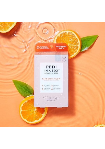 Pedi In A Box Deluxe 4 Adımlı Pedikür Seti Mandalina modelleri