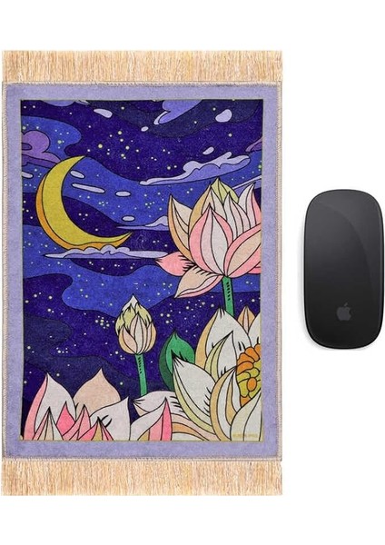Ipeq Saks Gece Dekoratif Küçük Halı Mousepad fırsatları