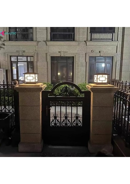 2 Adet Forlife Solar Güneş Enerjili 10W Set Üstü Bahçe Aydınlatması, Su Geçirmez, 3200K-6500K, Sütun Üzer Küp Armatür, 2 Modlu (Beyaz-Gün Işığı), Veranda, Çit, Bahçe Duvar, 165×110 mm fiyatları