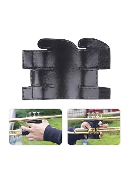 Trompet Vana Koruması, Trompet Vana Koruması Pu Deri Koruyucu Kılıf Koruyucu Trompet Siyah indirimleri