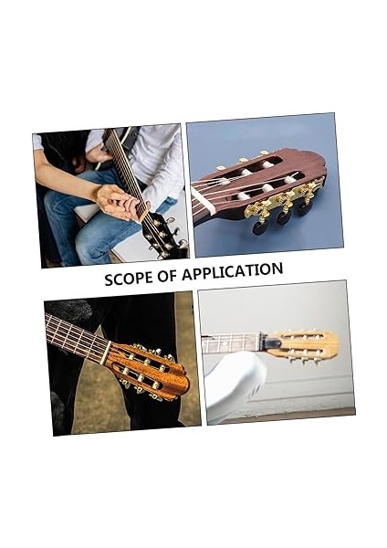 1 Takım Gitar Akortçuları Gitar Parçaları Gitar Aksesuarları Gitarcı Gitar Aksesuarı Gitarlar Gitar Akortçusu Pratik Gitar Akordu Ayarlama Mandal Mesnetli Düğme Tuner Metal indirimleri