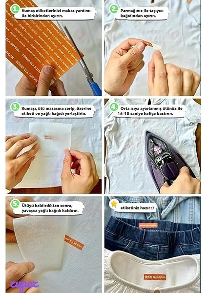 Özel Kumaş Etiket, Okul Kıyafetleri Için, Kreş Anaokulu Ilkokul (4 cm Genişlik, Adet, 50) indirimleri