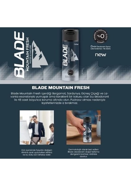 Mountain Fresh Deodorant 150 ml modelleri