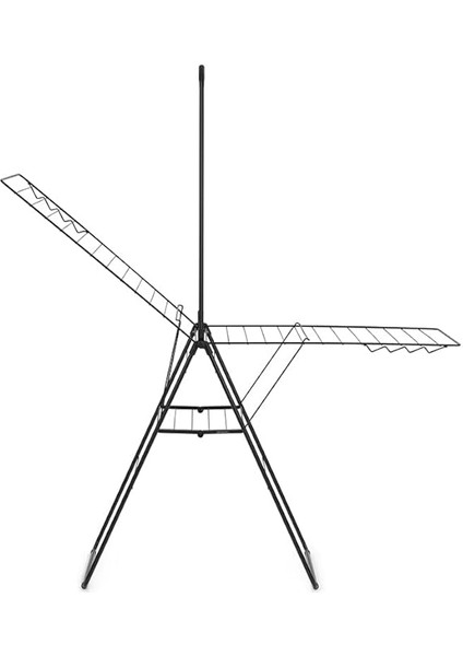 Mat Siyah Ekstra Askılıklı Çamaşır Kurutma Askısı-25 Metre indirimleri
