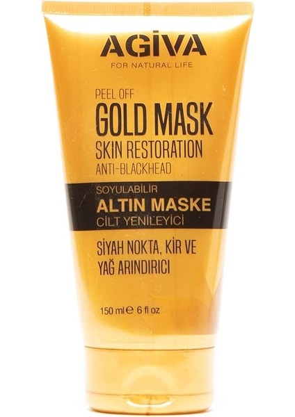 Soyulabilir Gold Maske 150ML