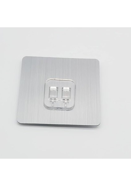 4 Paket Duş Caddy Yapışkanlı Etiket Kanca Montaj Sepet Banyo Rafı Sabunluk Mutfak Lavabo Yedek Yapışkan Kanca (Gümüş) modelleri