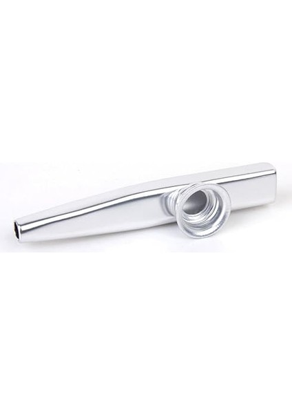 Joes STMK6H Metal Kazoo Hediyeli - Alüminyum Alaşım (5 Adet Yedek Kazoo Zarı Hediye) Aluminum Alloy Metal Diaphragm Instrument Durable - Silver modelleri