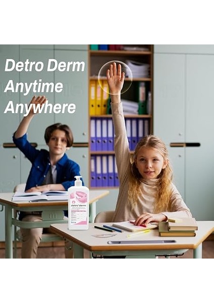 Derm El ve Cilt Dezenfektanı 1 Litre (Pompa Hediyeli) fırsatları