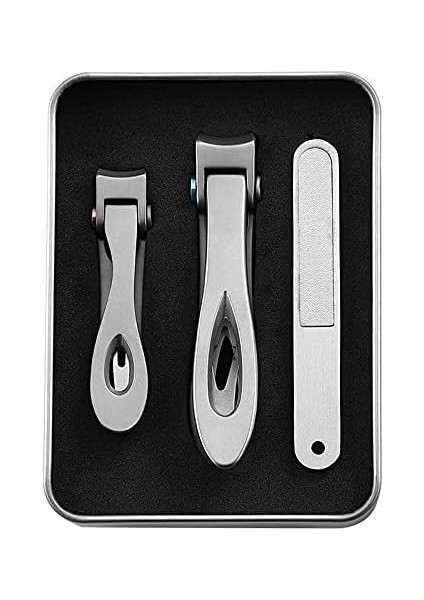 Trıco Ultra Geniş Ağızlı Paslanmaz Tırnak Makası Seti (Kalın,mantarlı,sert Tırnaklar Için)