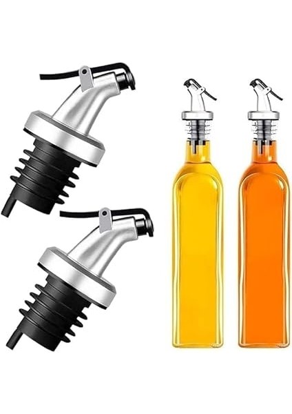 Tıpası, Damlatmaz Yağlık Şişe Ucu Ağızlığı, Yağlık, Sirkelik Sızdırmaz Kapaklı Tıpa (2) fırsatları