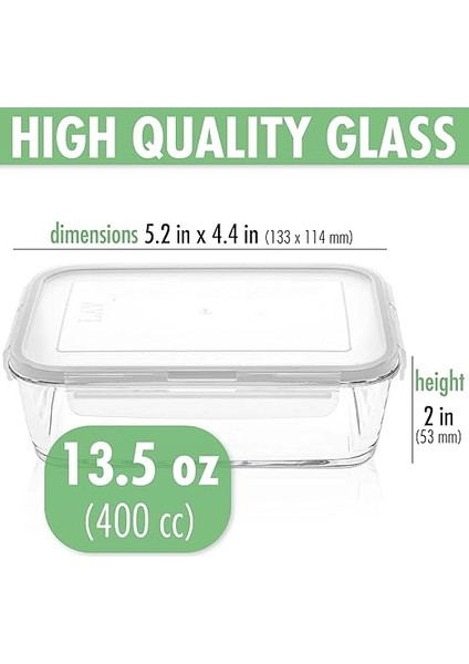 Fresco Tekli Saklama Kabı, 400 Cc, Cam fiyatları