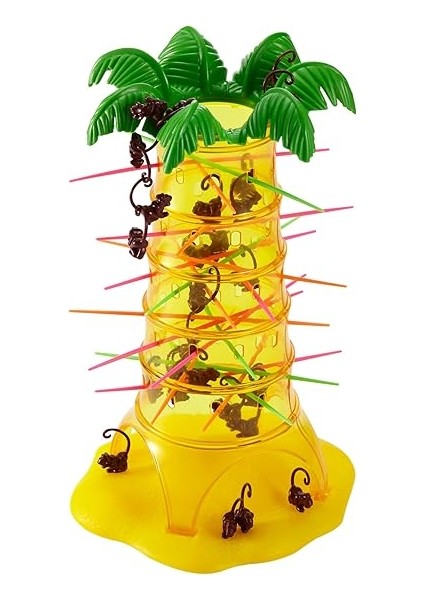 Games Sos Ouistiti, 30 Maymun, 30 Çok Renkli Çubuk ve 1 Özel Zar Içeren Çocuklar ve Yetişkinler Için Aile Beceri ve Masa Oyunu, 52563, Ambalaj Değişebilir indirimleri