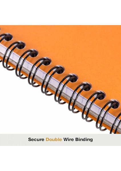 Çizgili Spiralli Defter, Siyah, 225X297 mm fırsatları