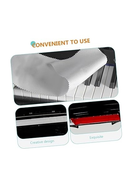 88 Tuşlu Klavye Kılıfı Pamuklu Klavye Bezi Piyano Klavye Toz Kılıfı 2 Adet Set Piyano Malzemesi Kolay Saklama modelleri