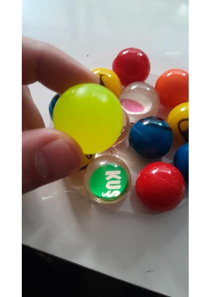 Adet Zıplayan Top Karışık Renkler