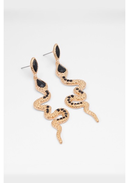 Snakes Kadın Küpe - Sarı