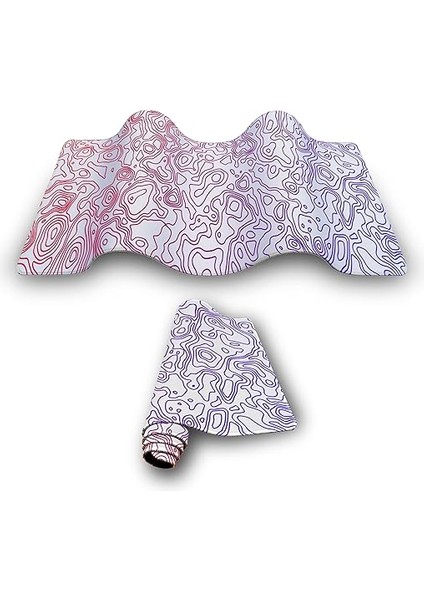 Gaming Mouse Pad Xxl Büyük Oyuncu Speed Beyaz (Gökkuşağı, 90X40 Cm, 3mm Kalınlık) fiyatları