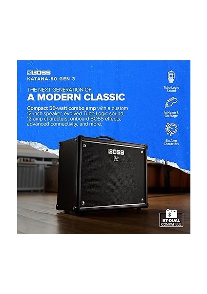 Katana-50 Gen 3 50 Watt 1 x 12" Combo Amplifikatör fiyatları