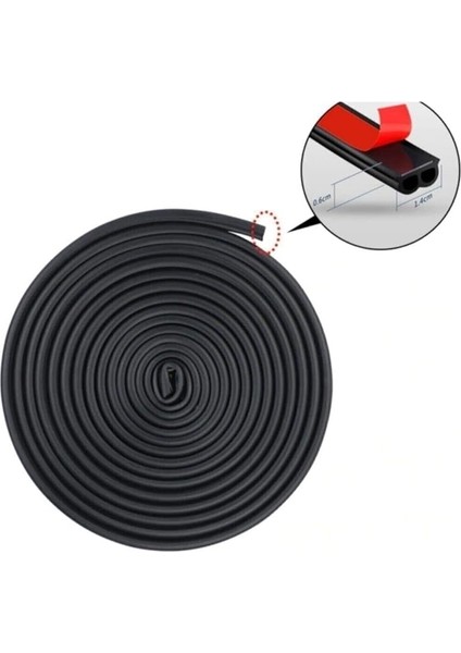 Oto Kapı Bagaj ve Kaputlar Için Ses Isı ve Toz Yalıtım Fitili 5 mt Araba Contası Yalıtımı fiyatları