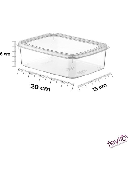Mikrodalga ve Difrizde Kullanılabilen Saklama Kabı Seti 4'lü Beyaz S-410 fırsatları