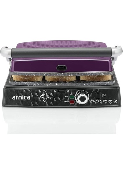 GH26253 Diamond Tost Makinesi Mor fırsatları