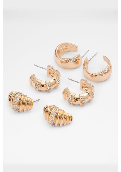 Triplecharm Kadın Küpe - Sarı