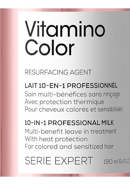 Professionnel Paris Serie Expert Vitamino Color Boyalı Saçlar Için 10 Etkili Mucize Bakım Spreyi 190ML fiyatları