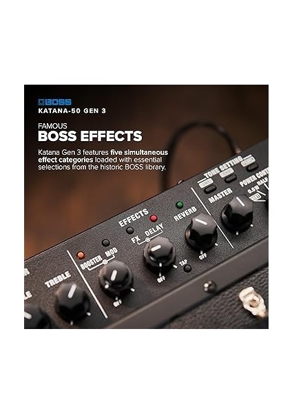 Katana-50 Gen 3 50 Watt 1 x 12" Combo Amplifikatör fırsatları