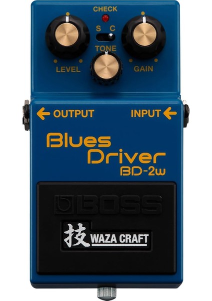 BD-2W Blues Driver Waza Craft Special Edition Overdrive Pedalı