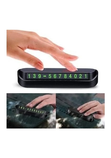 Car Accesories Park Tel Araç Içinde Fosforlu Numara Gösterici Araba Numaratör fırsatları