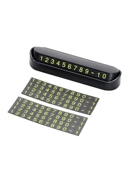 Car Accesories Park Tel Araç Içinde Fosforlu Numara Gösterici Araba Numaratör indirimleri