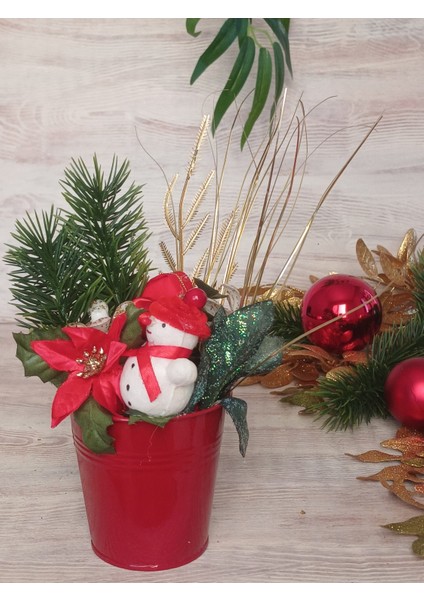 Kırmızı Noel Aranjmanı, Şık ve Özel Hediye Seçeneği