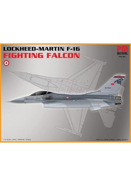 Fighting Falcon Plastik Uçak Maket Kiti 1/72