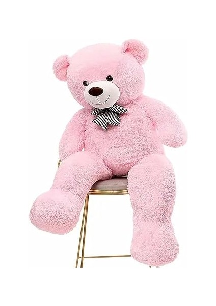 cm Rengarenk Papyonlu Peluş Ayıcık -% 100 Yerli Pembe modelleri