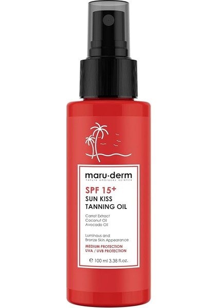 Spf 15+ Bronzlaştırıcı Güneş Yağı 100 ml
