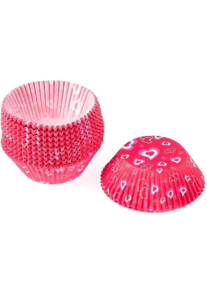 Cupcake Kalıbı, Renkli Muffin Kağıdı 100 Adet