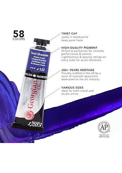 Rowney Georgian Yağlı Boya Goc, 38 Ml, Naples Yellow modelleri