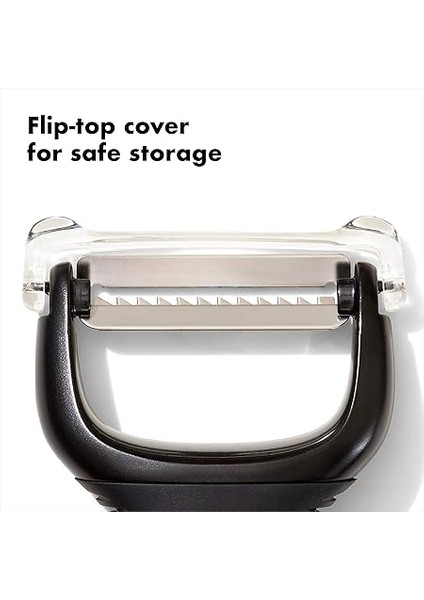 Good Grips Paslanmaz Çelikten Jülyen Şeritler Için Soyucu, Siyah modelleri