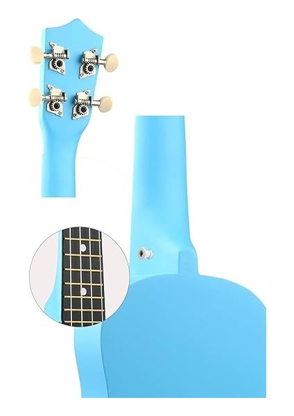 UKX-901BL Mavi Soprano Ukulele (Askı Çanta Metod Pena) fırsatları