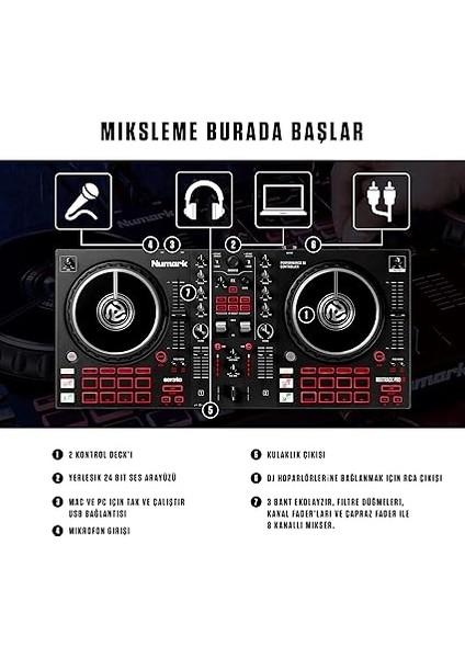 Mixtrack Pro Fx 2 Deck Dj Controller fiyatları