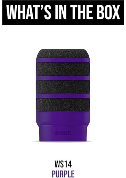 WS14 Premium Pop Filtre Podmic ve Podmic USB Için (Mor) fırsatları