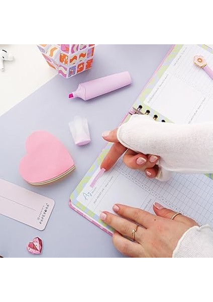 A5 Spiralli Süresiz Renkli Planlayıcı Ajanda Motivasyon Sayfalı Pembe Leopar fiyatları