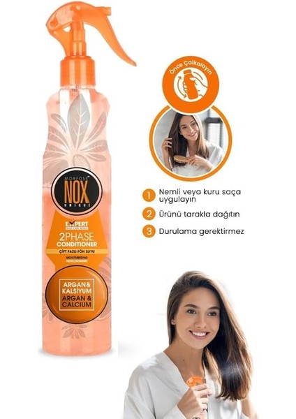 Nox Fön Suyu Argan Kalsiyum 400 ml modelleri