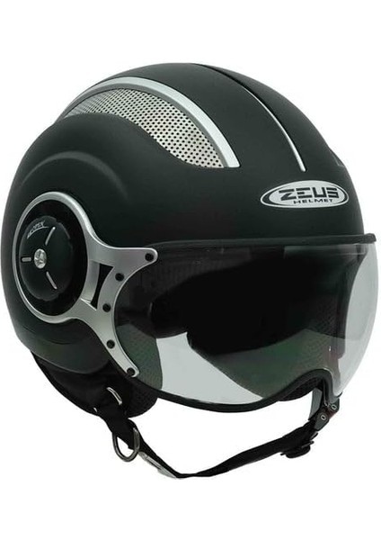 ZS-218A Motosiklet Kaskı Açık Kask Matt Black M fiyatları